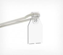 Держатели информации, Ценникодержатели на крючки, Держатель ценника на вспененном скотч. Мы предоставляем высококачественные POS-материалы по выгодным ценам. Ценникодержатель на крючок PP-TAG
