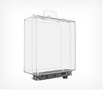 Навесное оборудование, Противокражные боксы, крючки для экономпанелей. Продажа Противокражный бокс-сейфер EUROBOX-M и предоставление услуг высокого качества в интернет-магазине Posmshop.